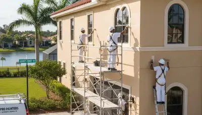 Exterior painting crew serving Orlando, FL for residential and commercial projects