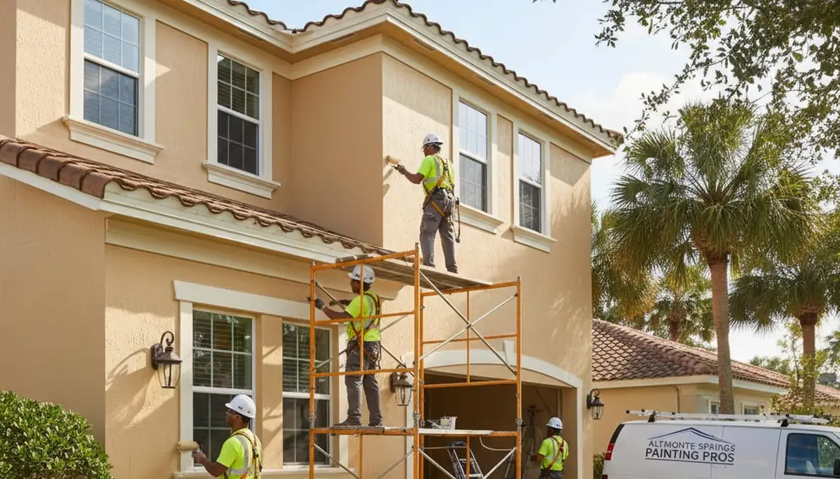 Orlando, FL exterior painting service for homes and businesses by professional painters
