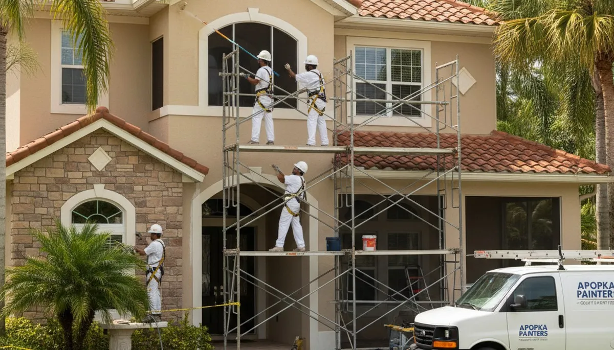 Exterior painting crew serving Orlando, FL for residential and commercial homes