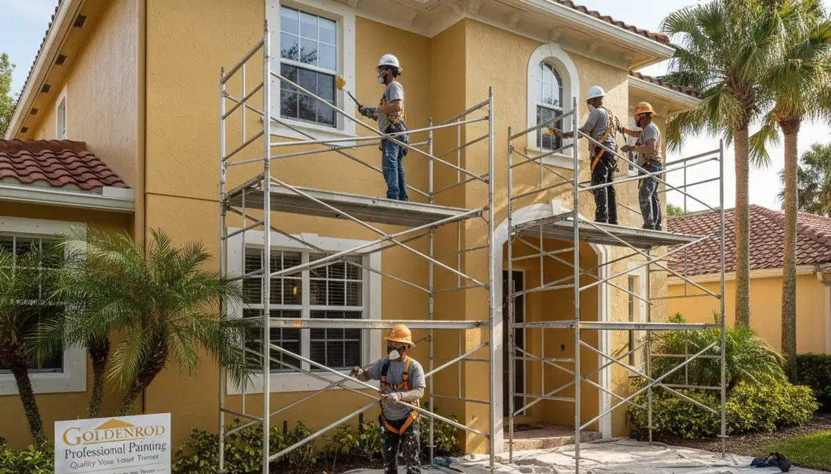 Exterior painting services in Orlando, FL for homes and businesses