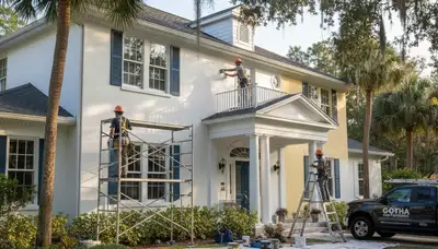 Exterior painting services in Orlando, FL by a professional painting company