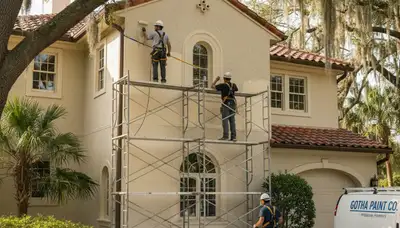 Orlando, FL painting contractor showcasing exterior house painting services