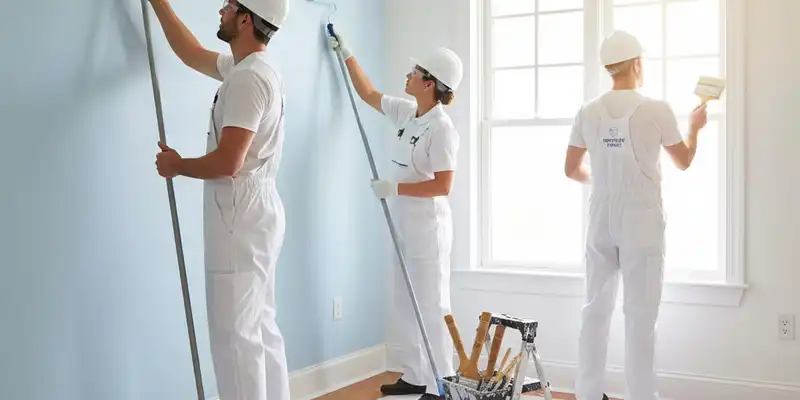 Exterior painting contractor in Orlando, FL enhancing a home’s curb appeal