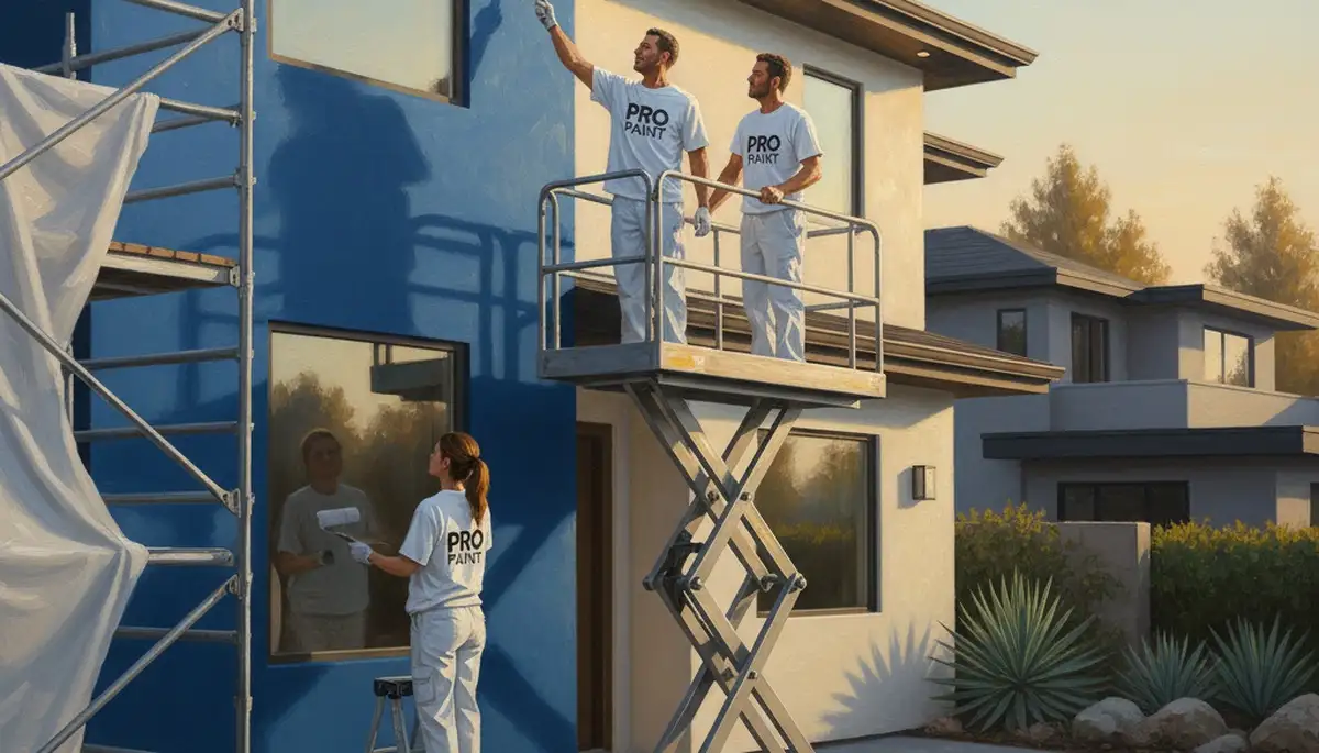 Orlando, FL house painting service by Orlando Paint Pros for durable exterior finishes