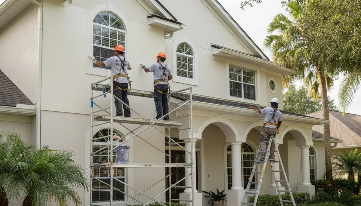 Exterior painting services in Orlando, FL for residential and commercial properties