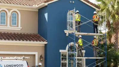 Orlando, FL painting contractor providing professional exterior house painting services