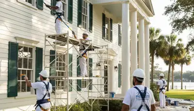 Exterior painting contractor serving Orlando, FL for professional home and business painting services