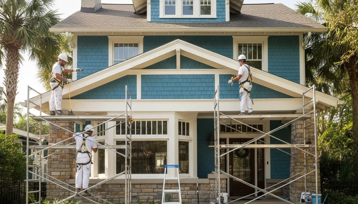 Orlando, FL exterior painting service for homes and businesses by professional painters