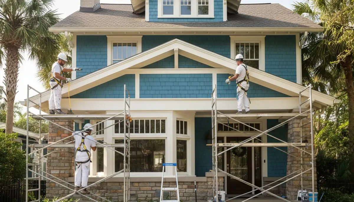 Orlando, FL exterior painting service for homes and businesses by professional painters