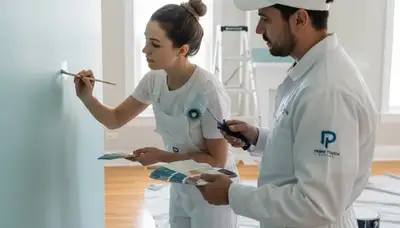Orlando, FL paint touch-up service repairing scuffs, fading, and peeling with careful color matching