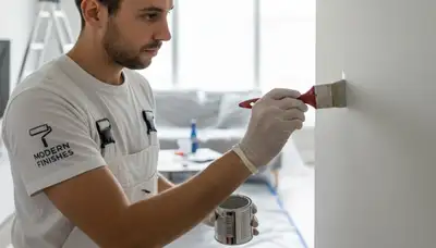 Orlando, FL paint touch-up service for scuffs, fading, and peeling with careful color matching