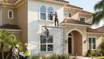 Exterior painting team serving Orlando, FL for residential and commercial properties