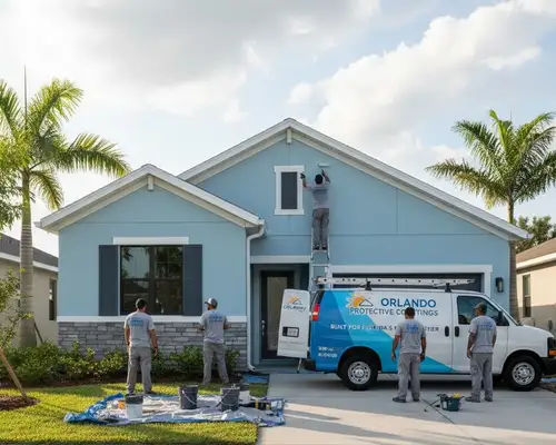 Exterior painting services for Orlando, FL homes built to withstand heat and humidity