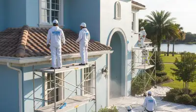 Exterior painting services in Orlando, FL for homes and businesses