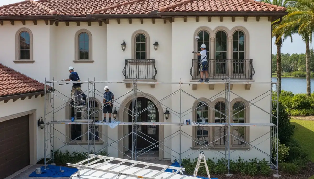 Exterior painting service in Orlando, FL by a professional painting contractor