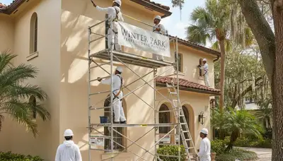 Exterior painting service in Orlando, FL for residential and commercial properties