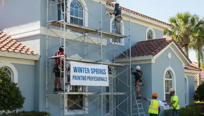 Exterior painting service in Orlando, FL for a professional home or building refresh