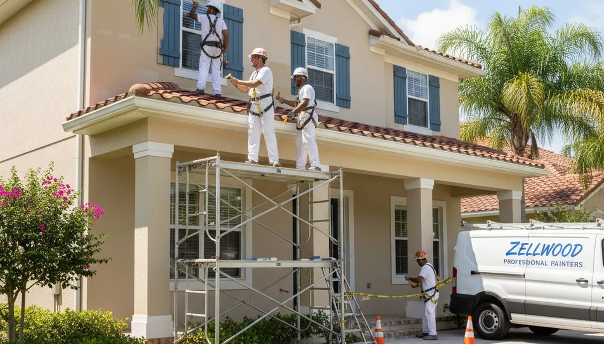 Exterior painting services in Orlando, FL by a professional painting company