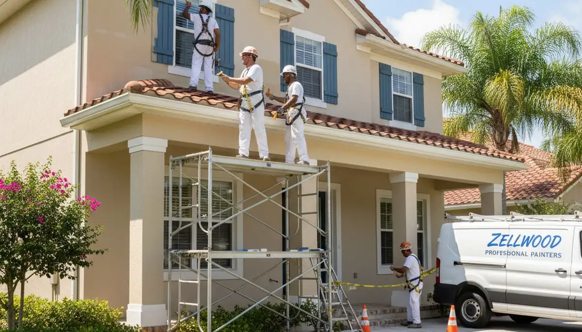 Exterior painting services in Orlando, FL by a professional painting company